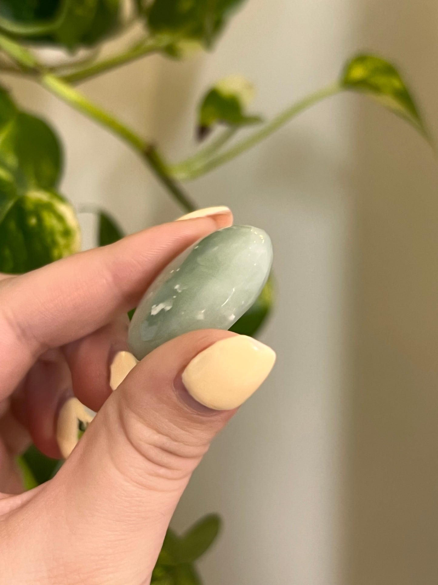 Grape Serpentine Button