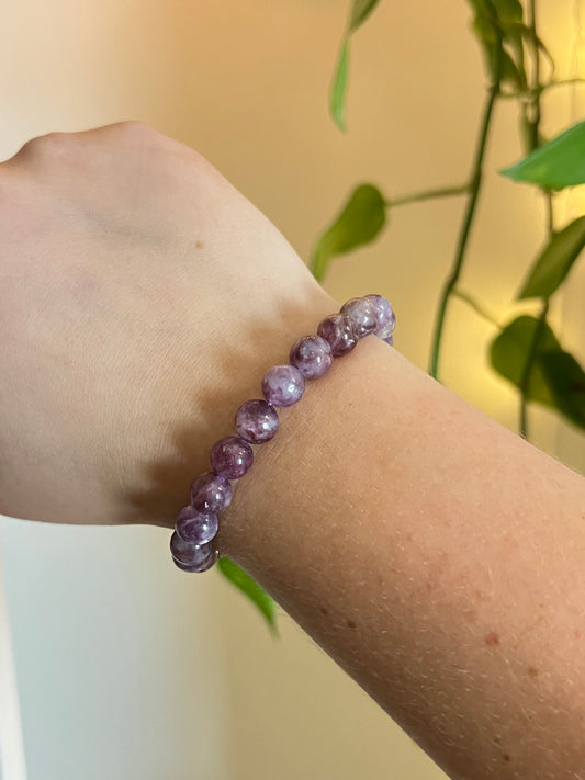 Lepidolite 8mm Bracelet