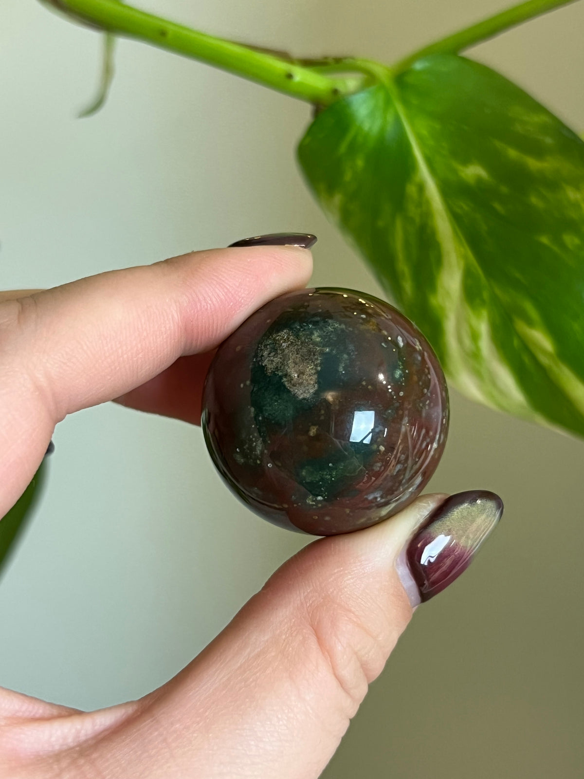 Ocean Jasper Sphere - X