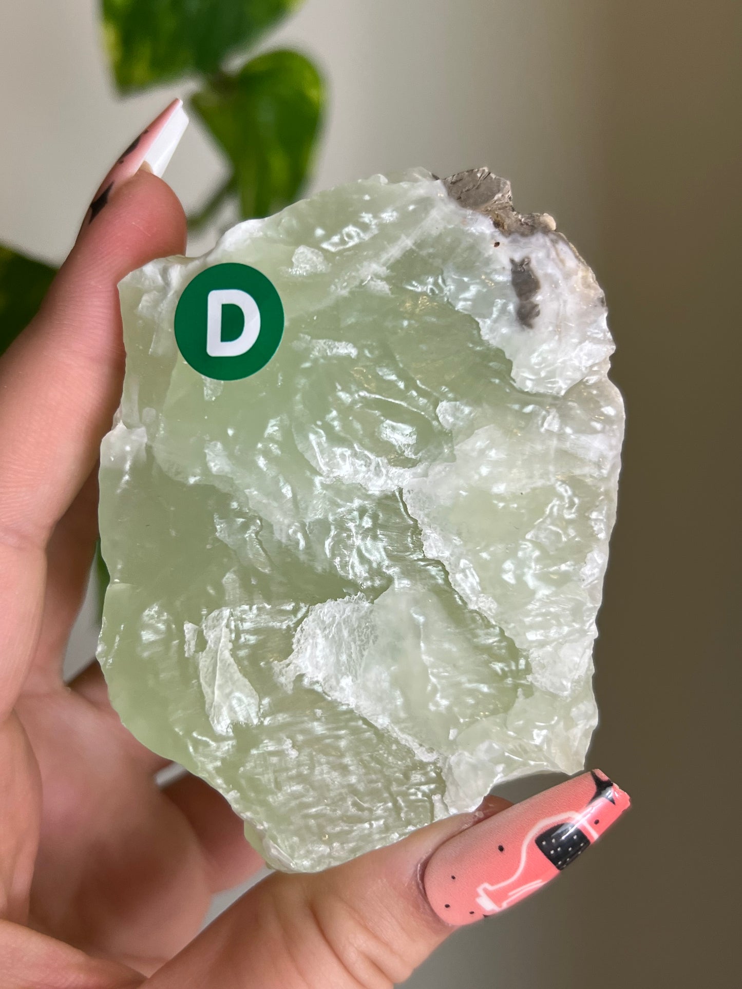 Mint Green Calcite Rough - D 🥝