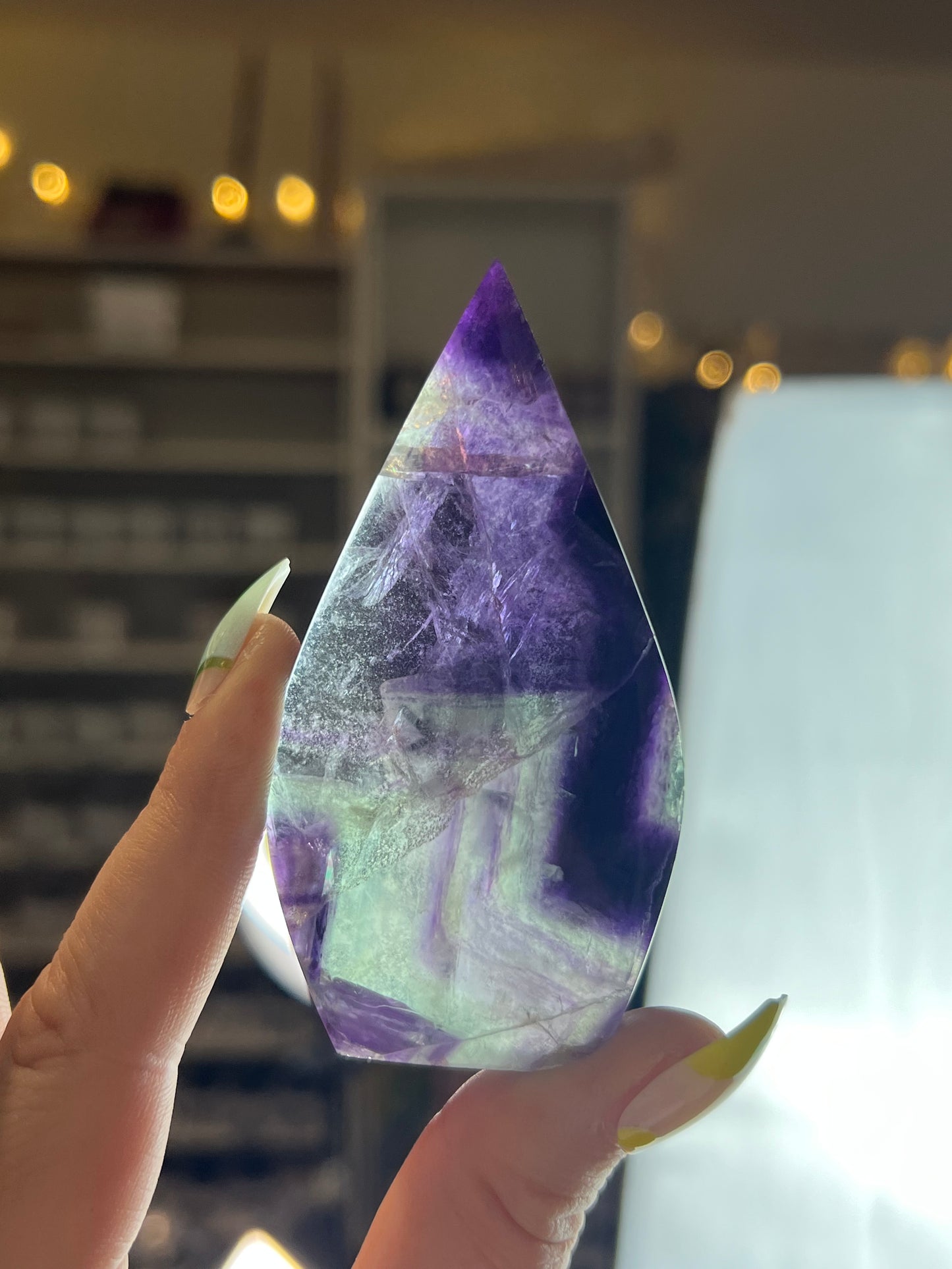 Rainbow Fluorite Freeform - K