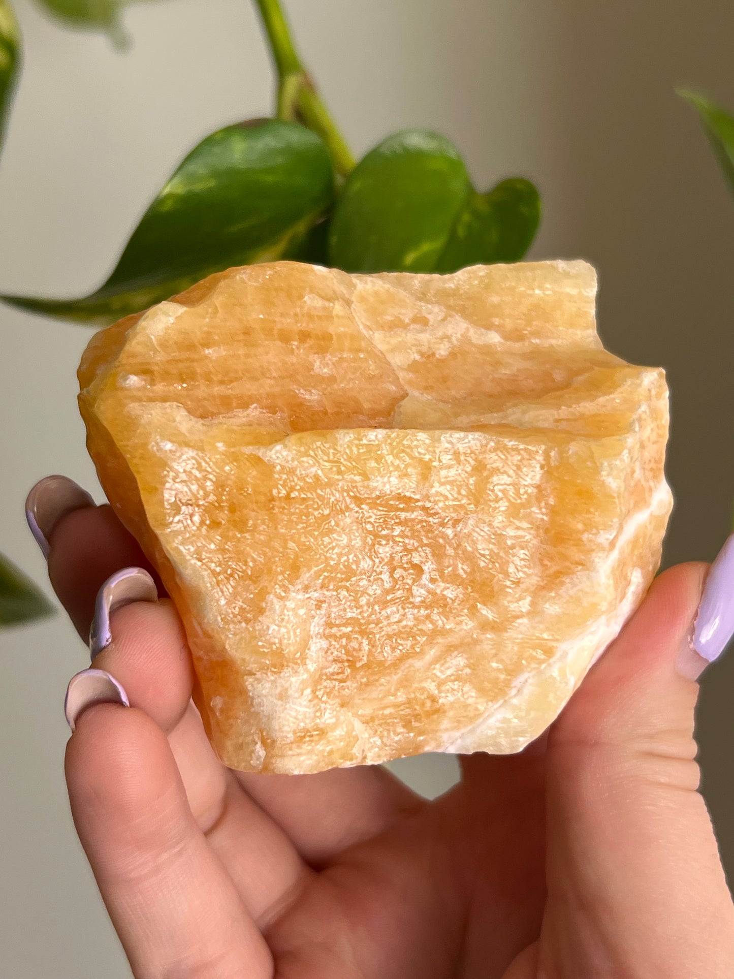 Orange Calcite Raw