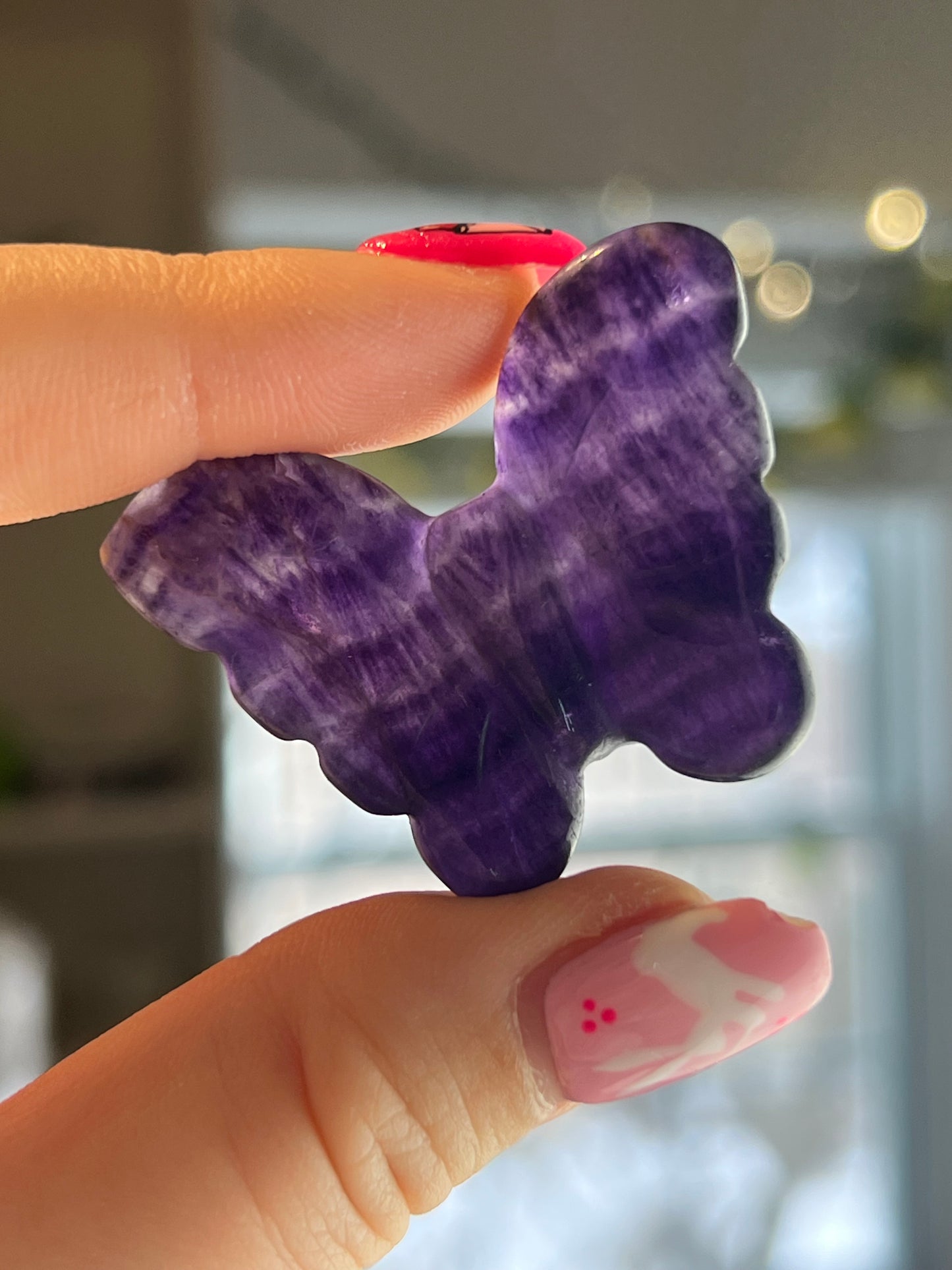 Purple Fluorite Butterfly