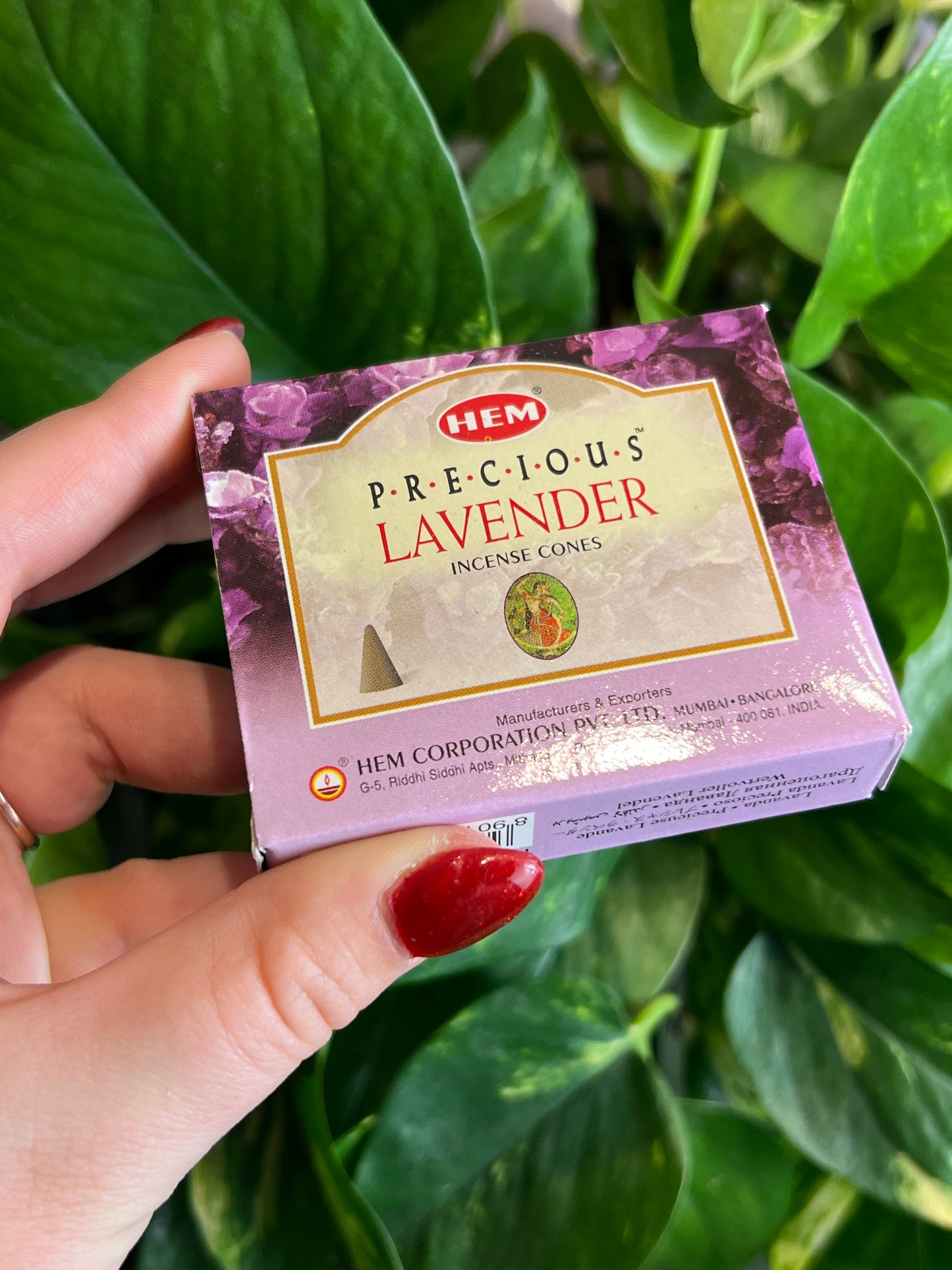 Lavender Incense Cones