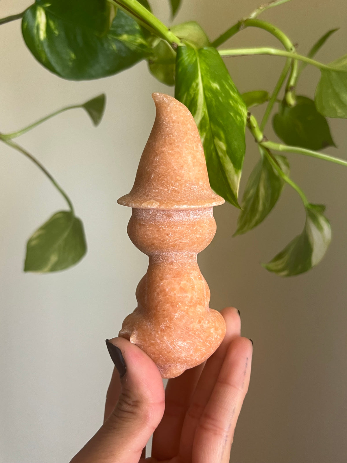 Orange Calcite Witchy Cat