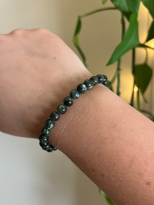 6mm Seraphinite Bracelet