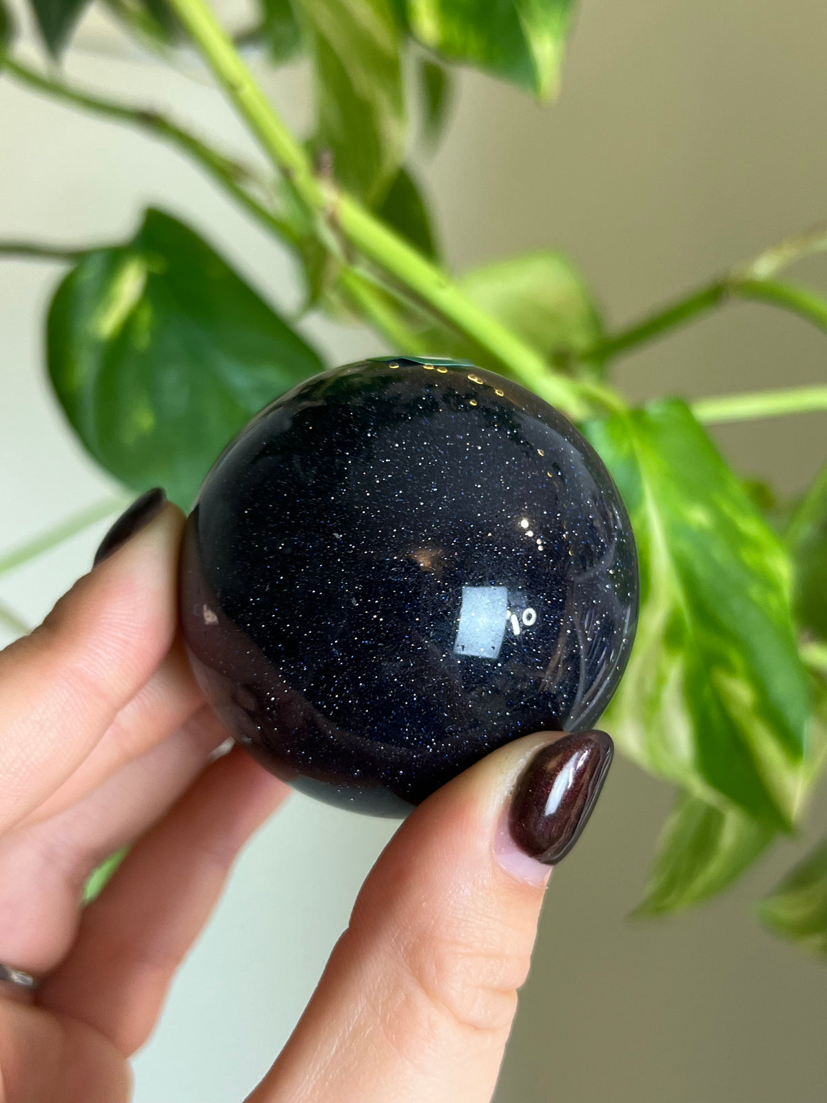 Blue Sandstone Sphere - G