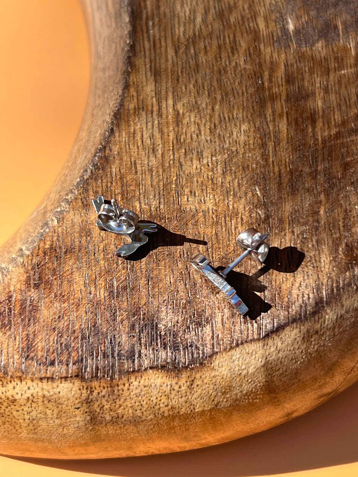 Rabbit Silver Stainless Studs 🐇