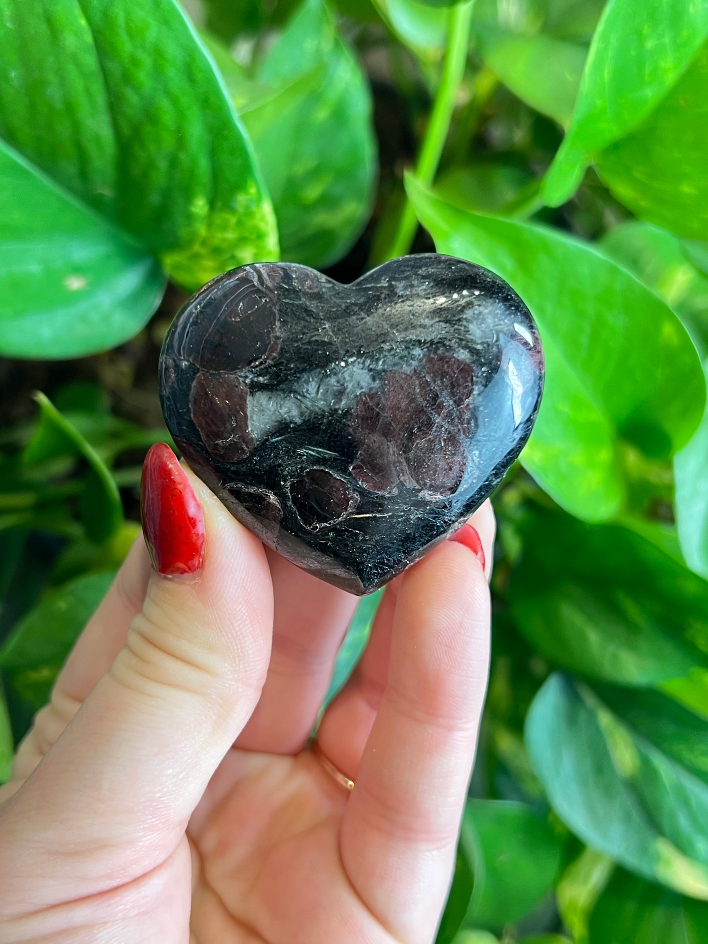 Garnet on Matrix Heart