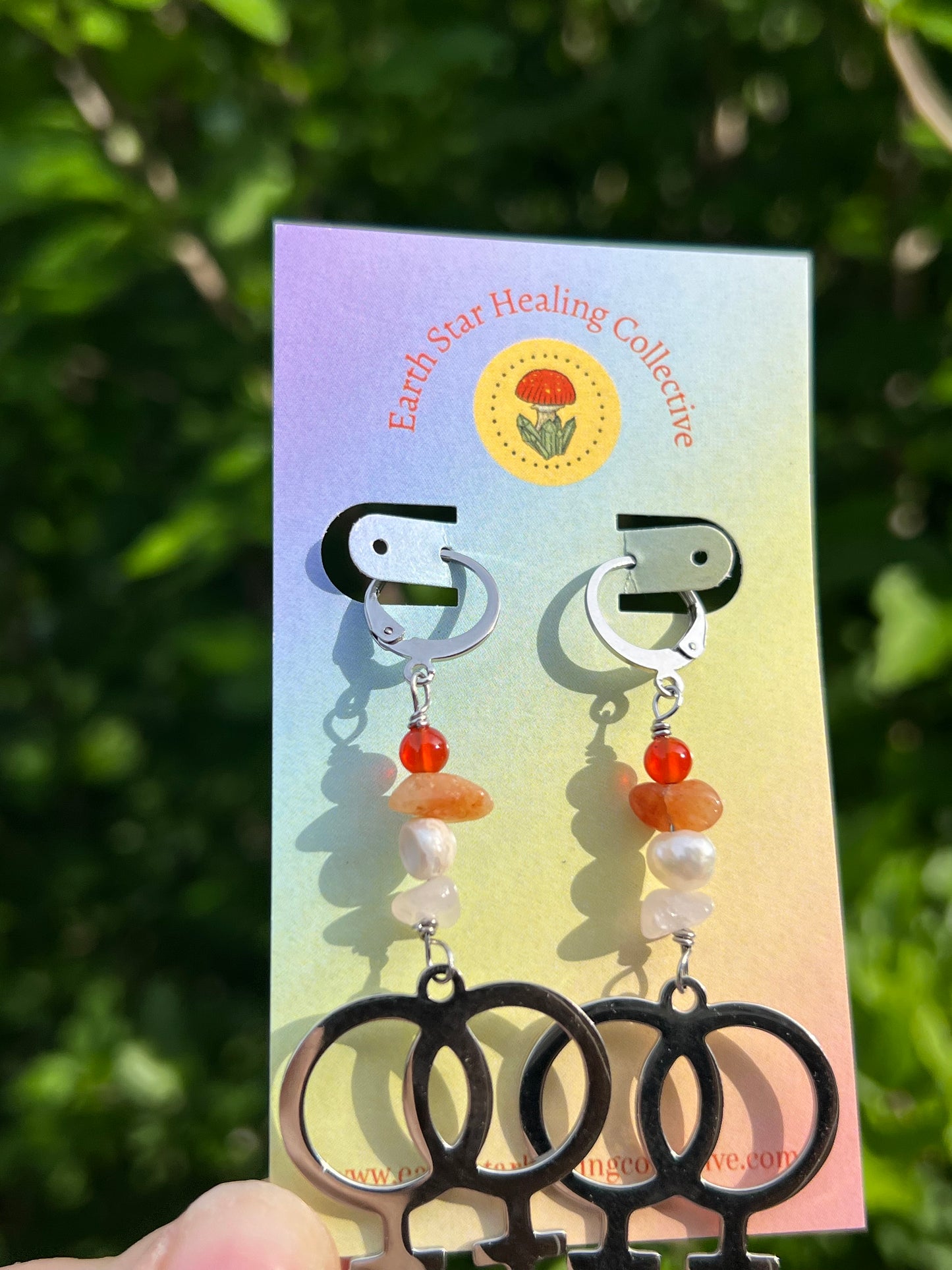 Lesbian Pride Earrings