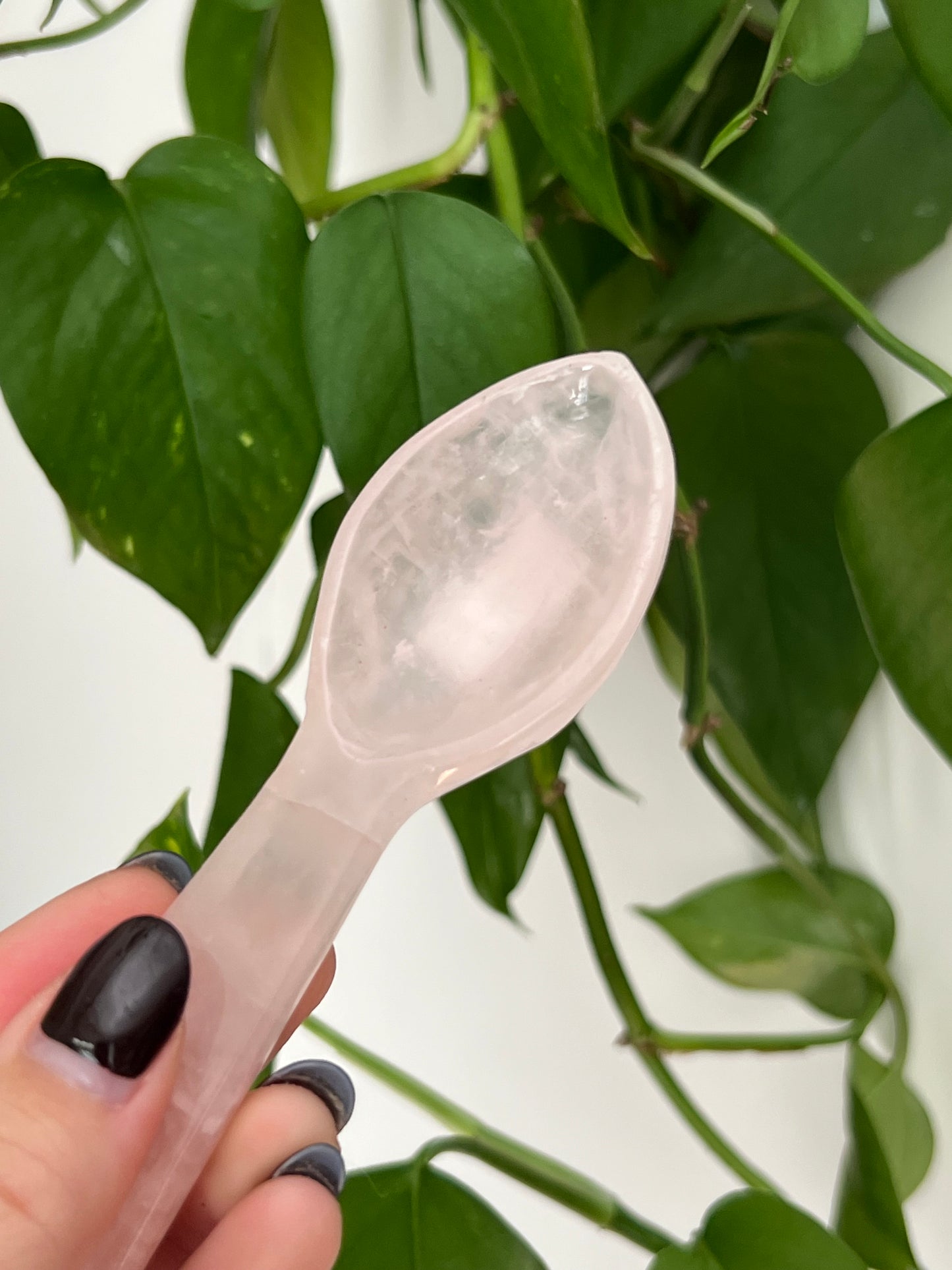 Rose Quartz Spoon