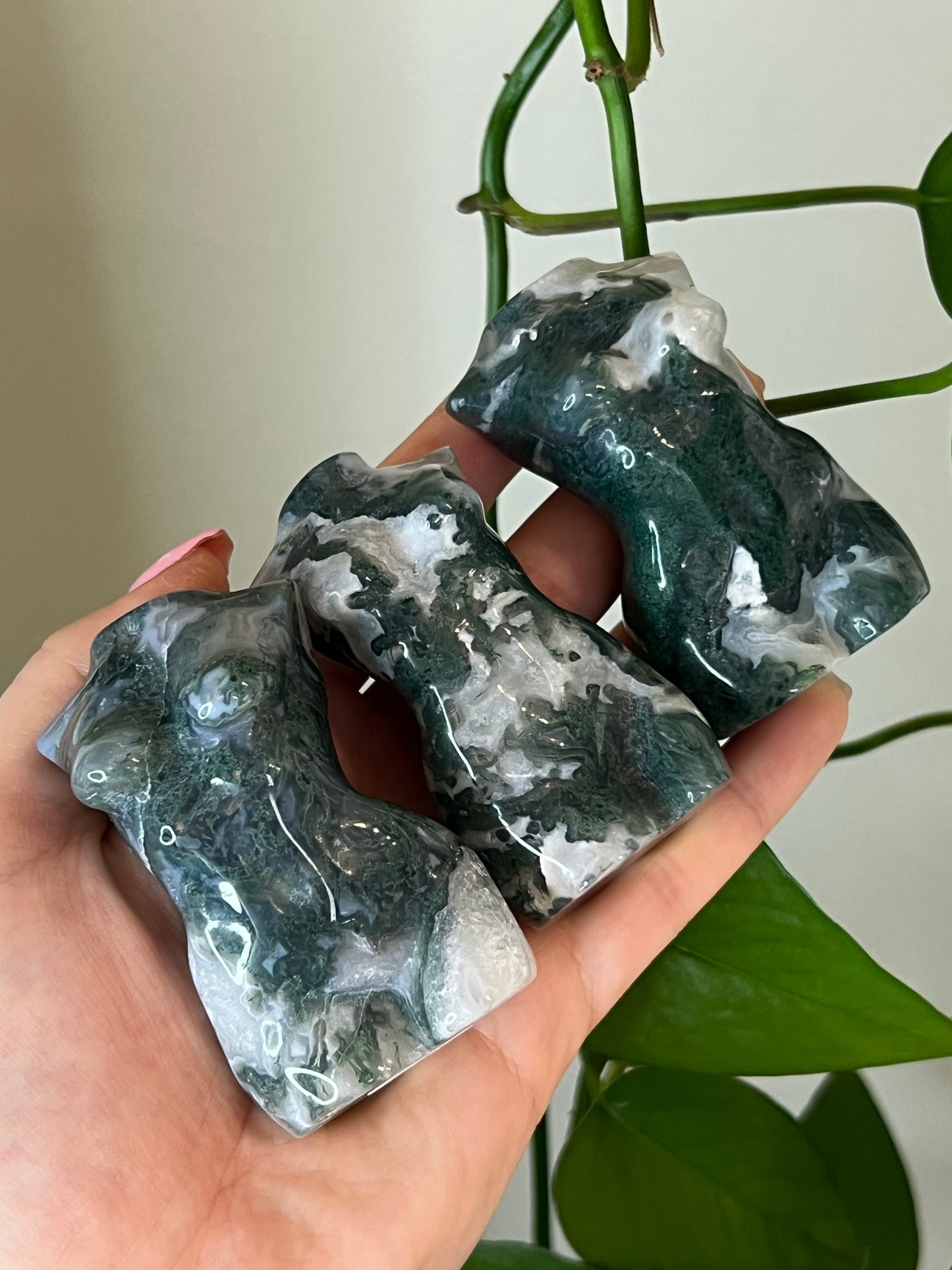 Moss Agate Large Body