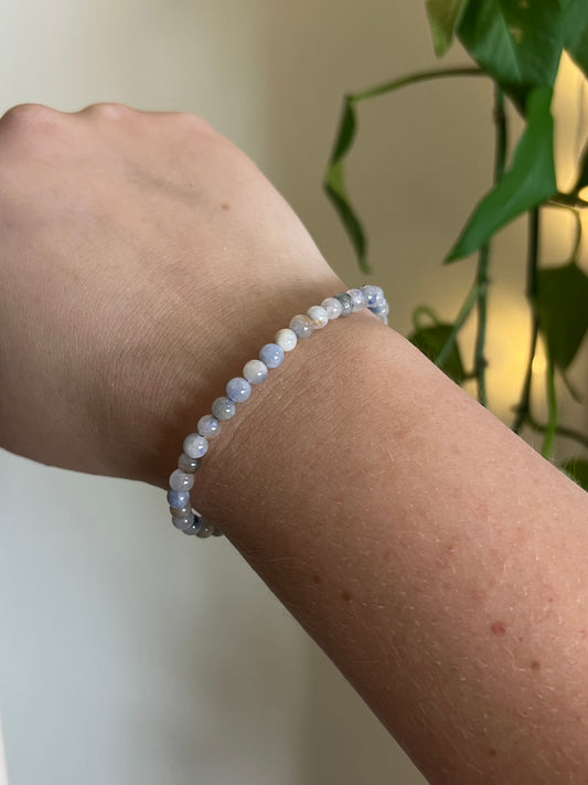 4mm Dumortierite Bracelet