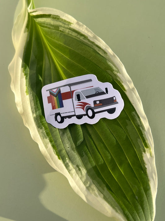 Pride Moving Truck Sticker