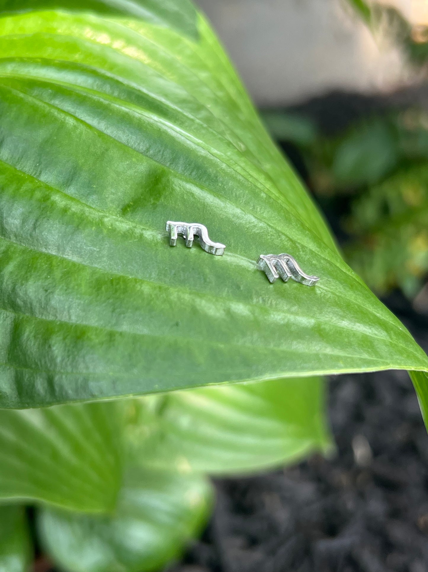 Scorpio Silver Zodiac Sign Studs ♏️