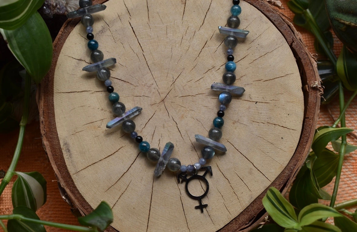 Trans Witch Necklace