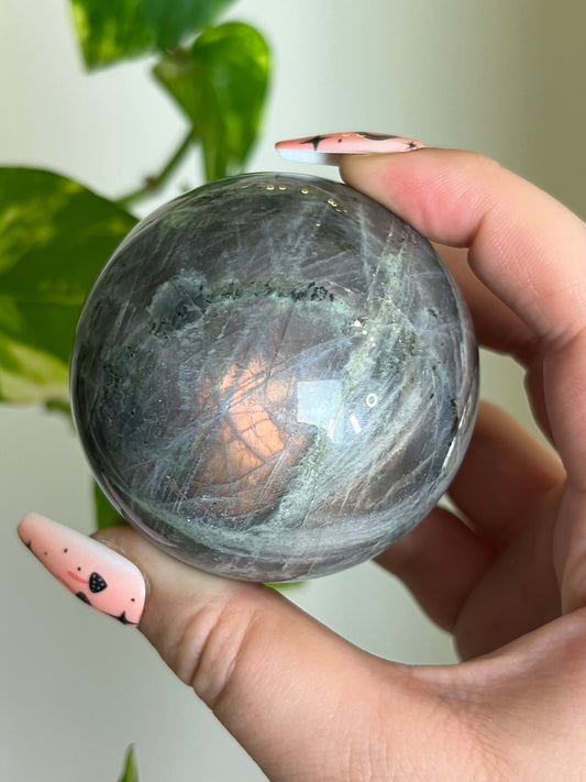 Sunset Labradorite Sphere