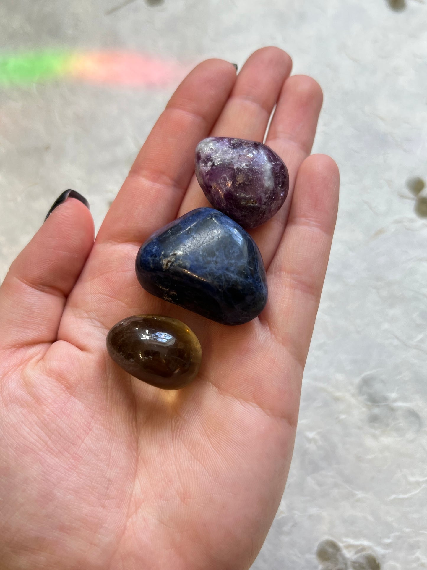 Sagittarius Crystal Tumble Set