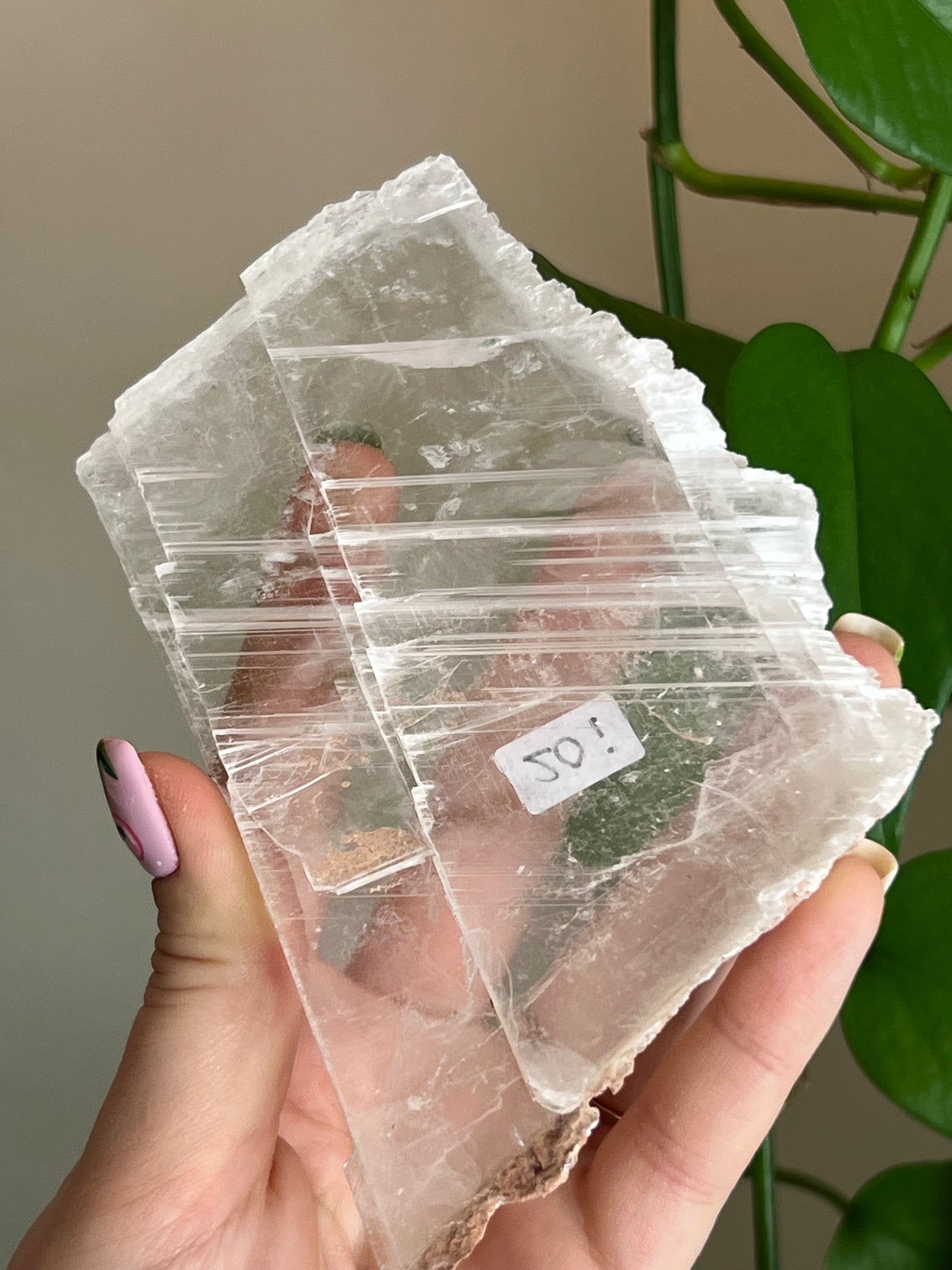 Selenite Slab