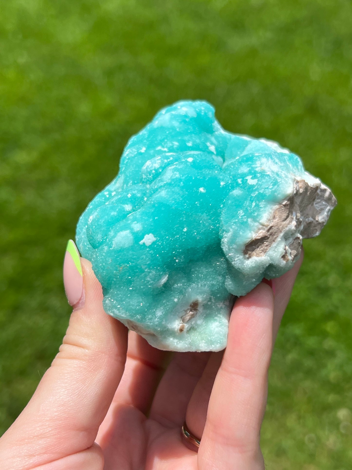 Sugary Blue Aragonite 🩵✨