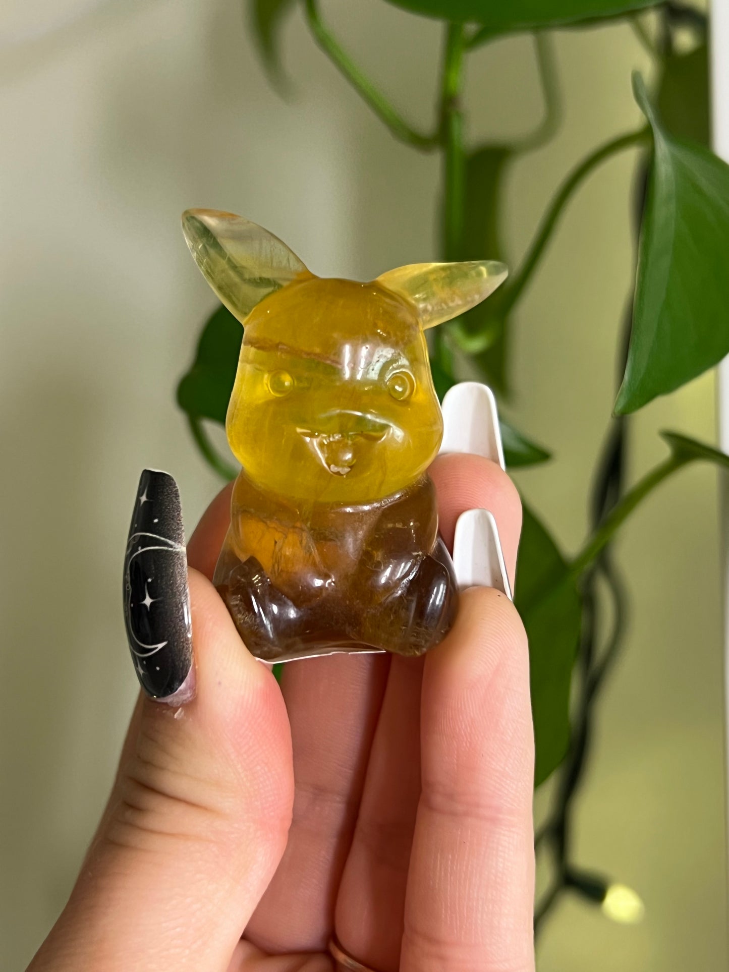 Yellow Fluorite Pikachu