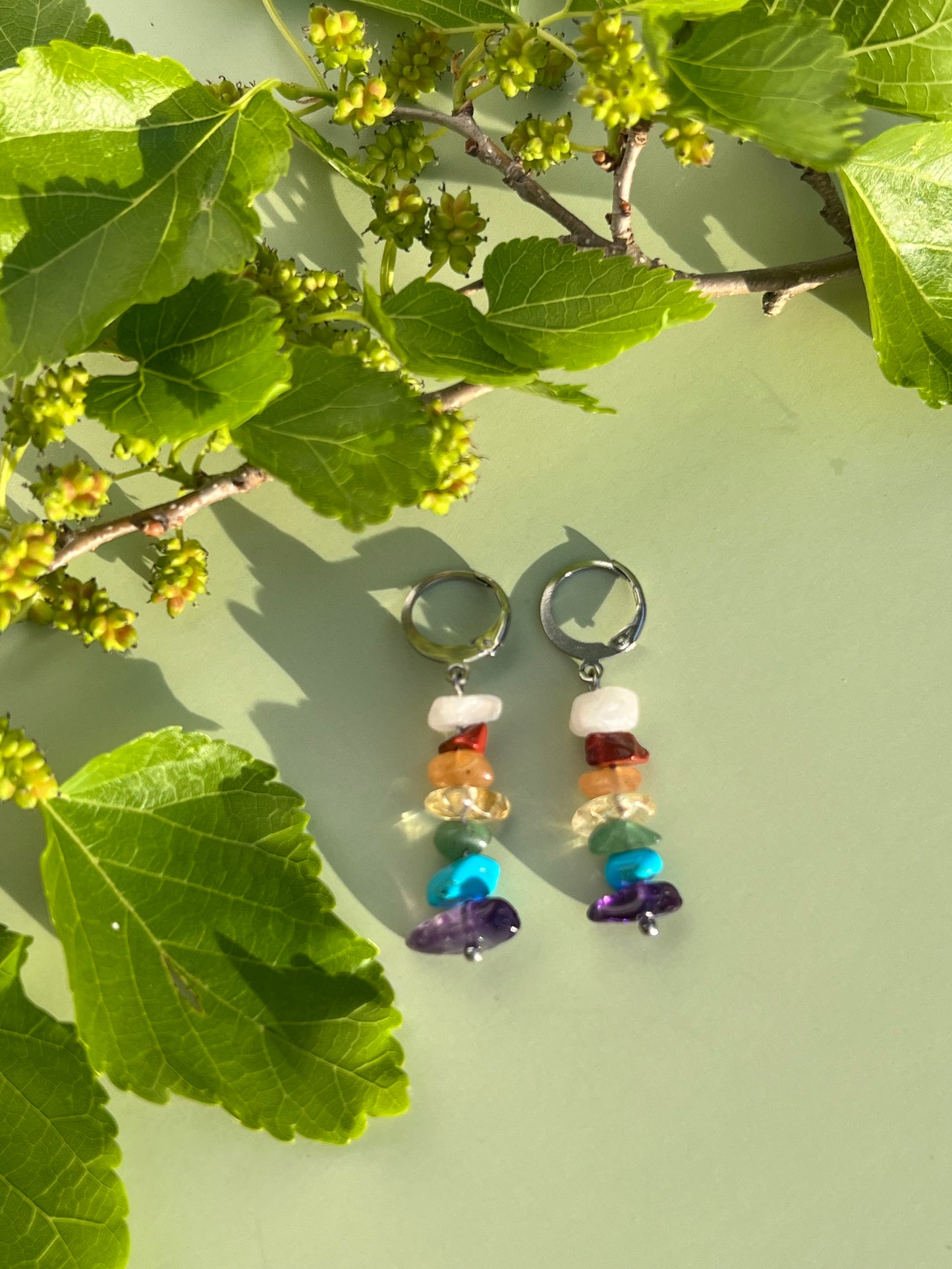 Rainbow/Queer Pride Huggie Flag Earrings