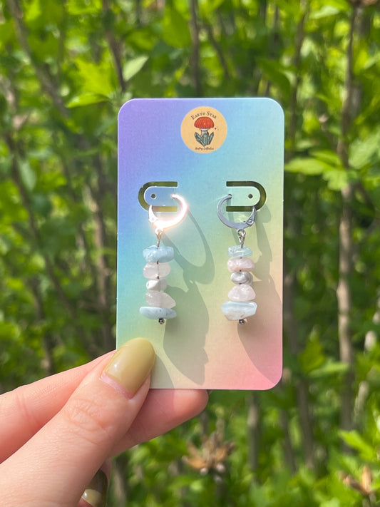 Trans Pride Flag Earrings