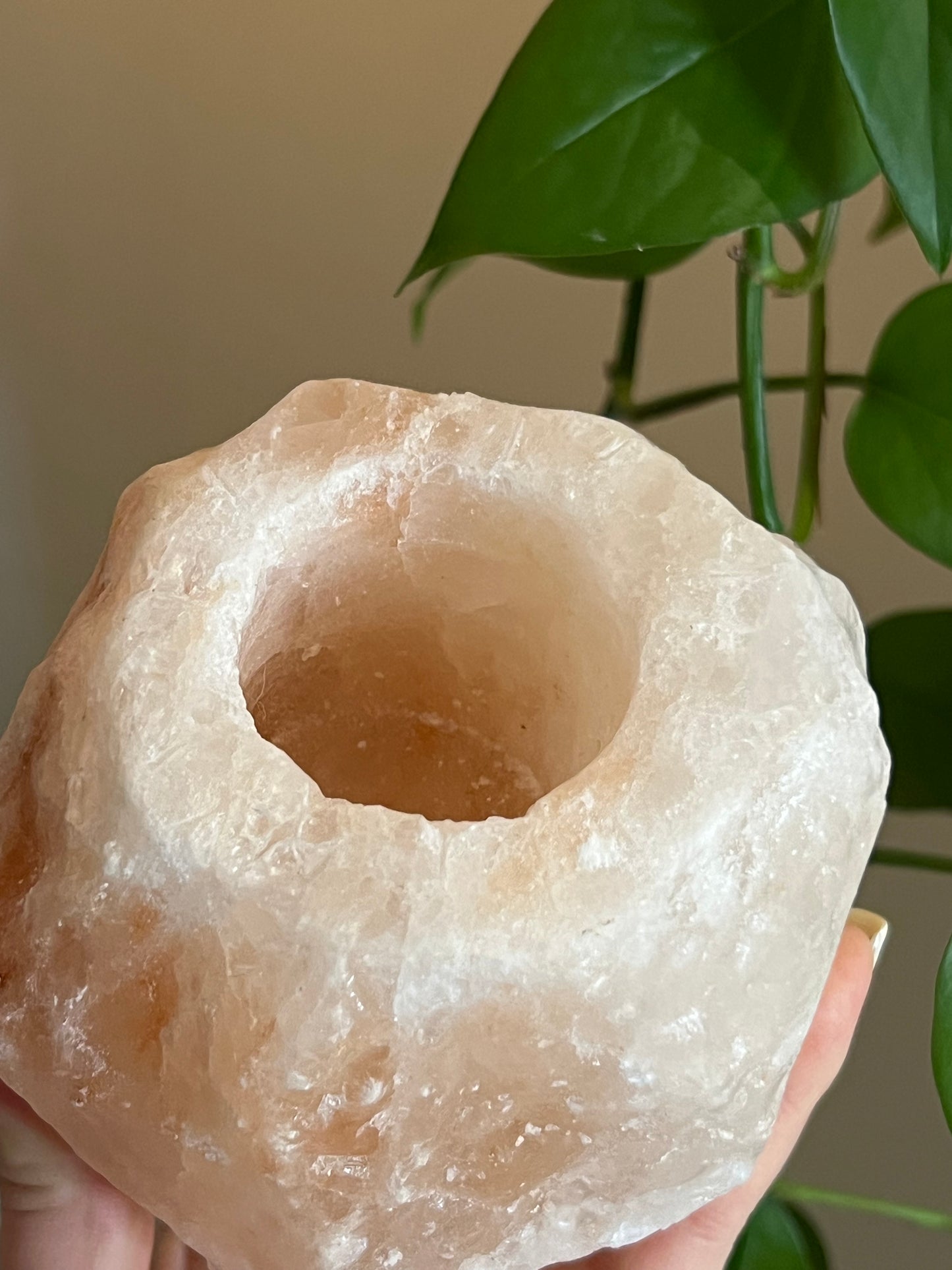 Himalayan Salt Tealight Single Holder