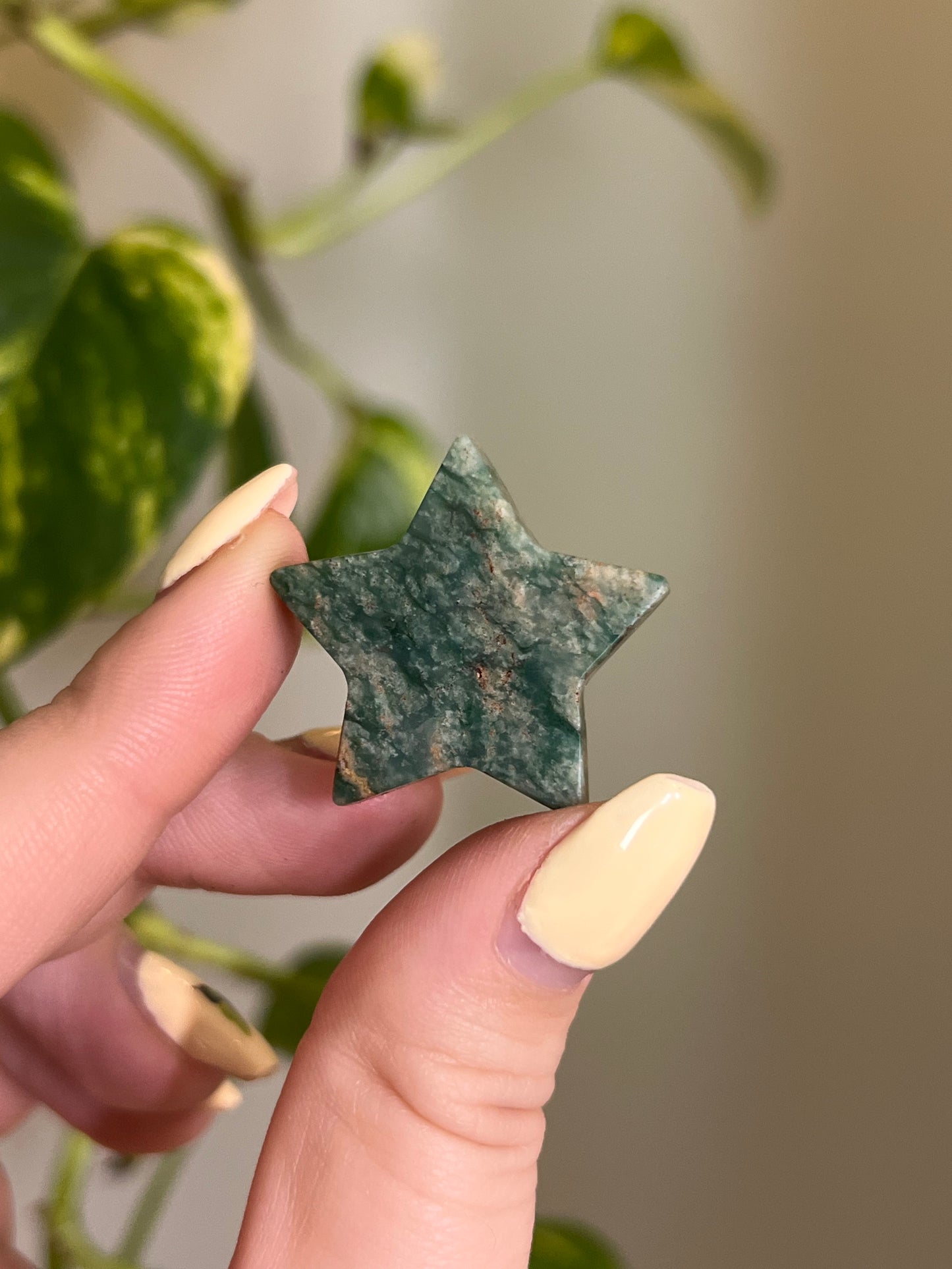 Green Aventurine Small Star
