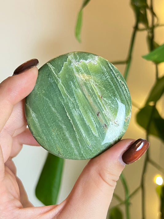 Tremolite Large Flat Stone