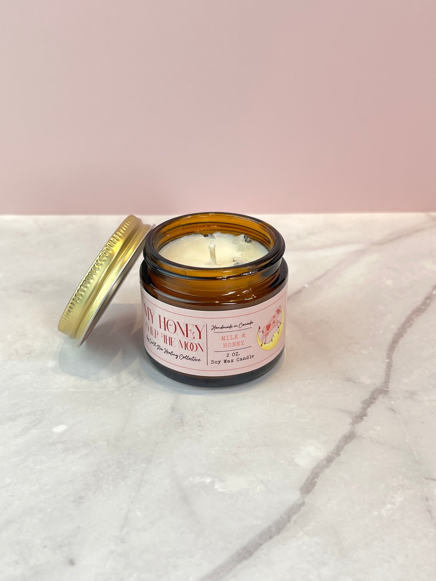 My Honey, Over The Moon Mini Candle | Milk and Honey 🍯