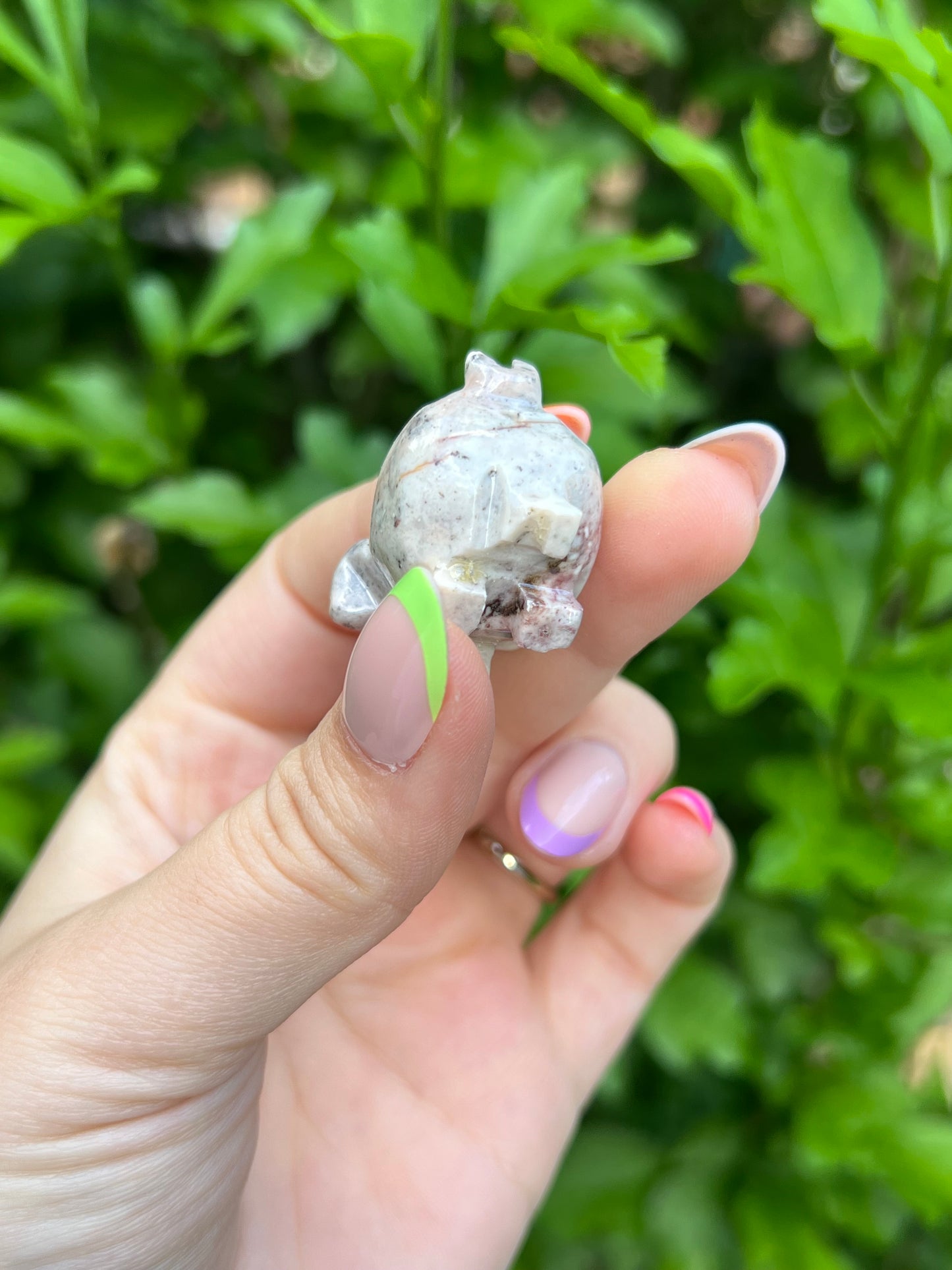 Soapstone Lucky 3 Leg Pig