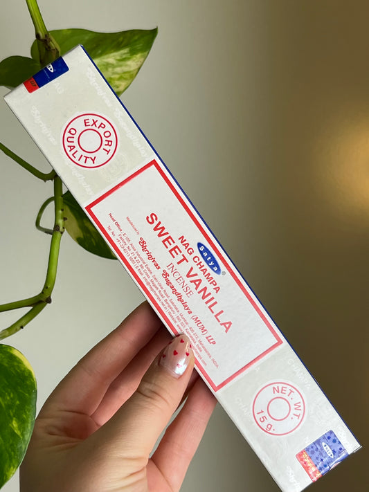 Sweet Vanilla Satya Incense