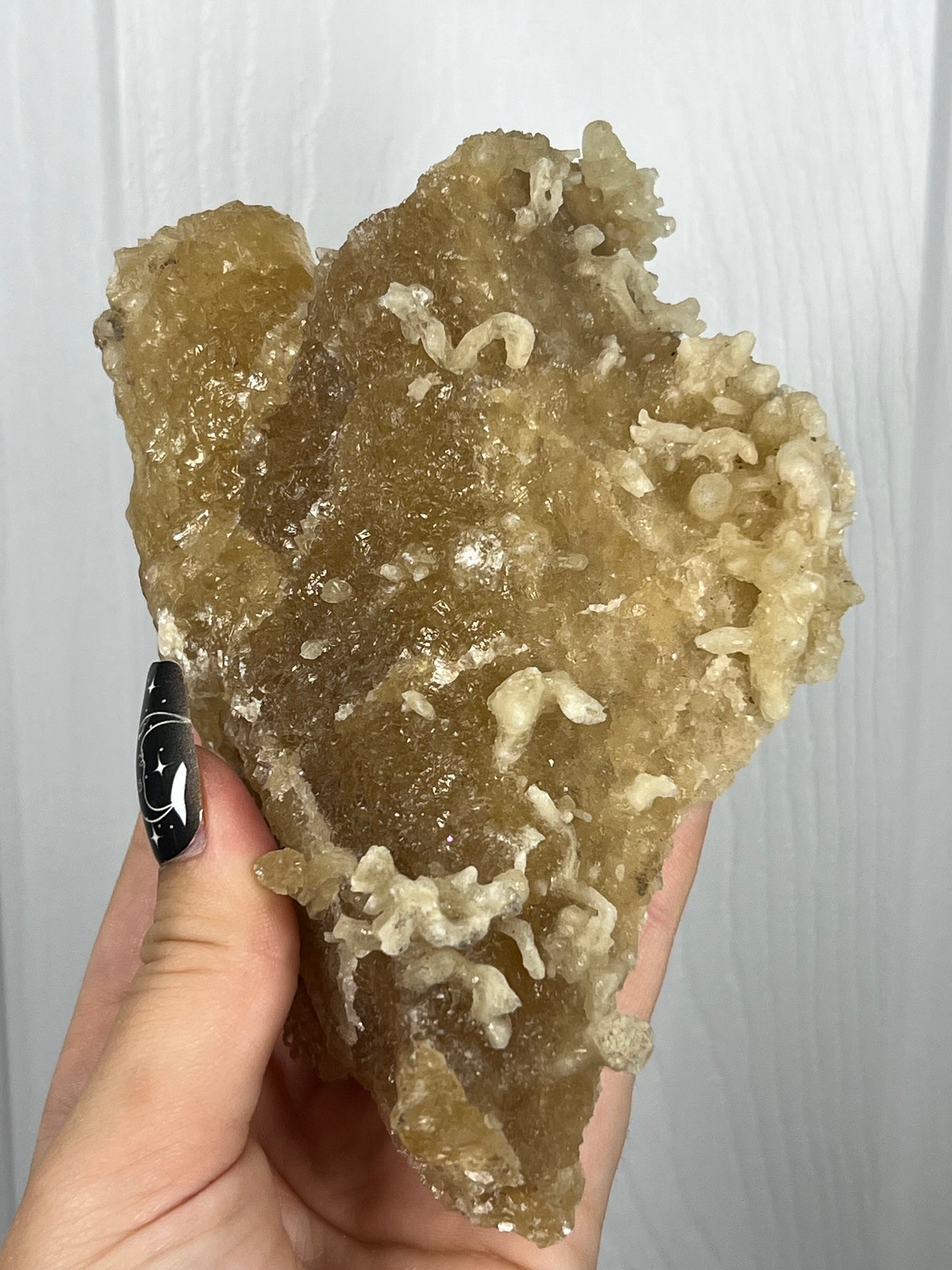 Amber Aragonite Raw