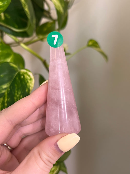 Rose Quartz Ring Holder - 7