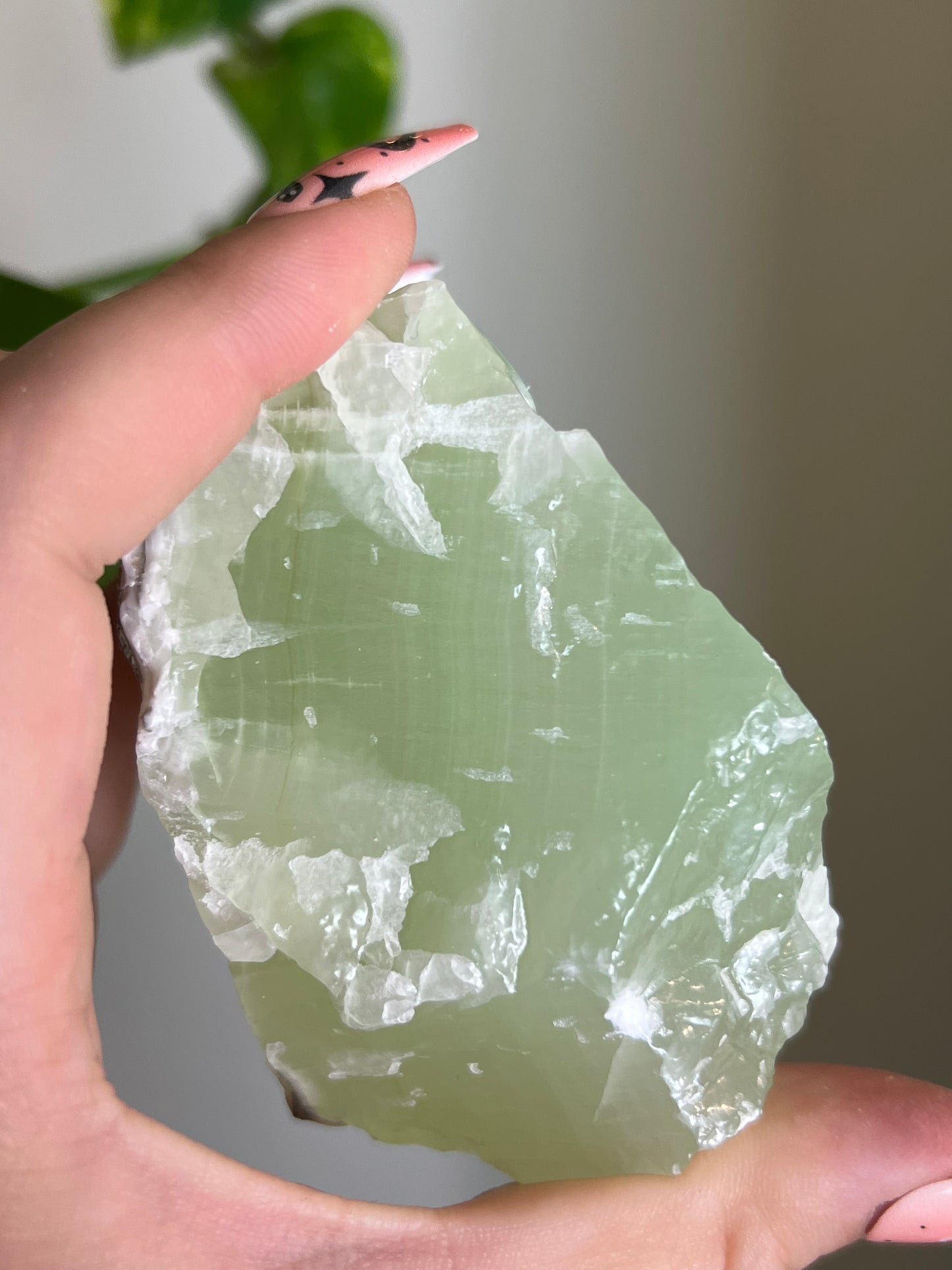 Mint Green Calcite Rough - D 🥝
