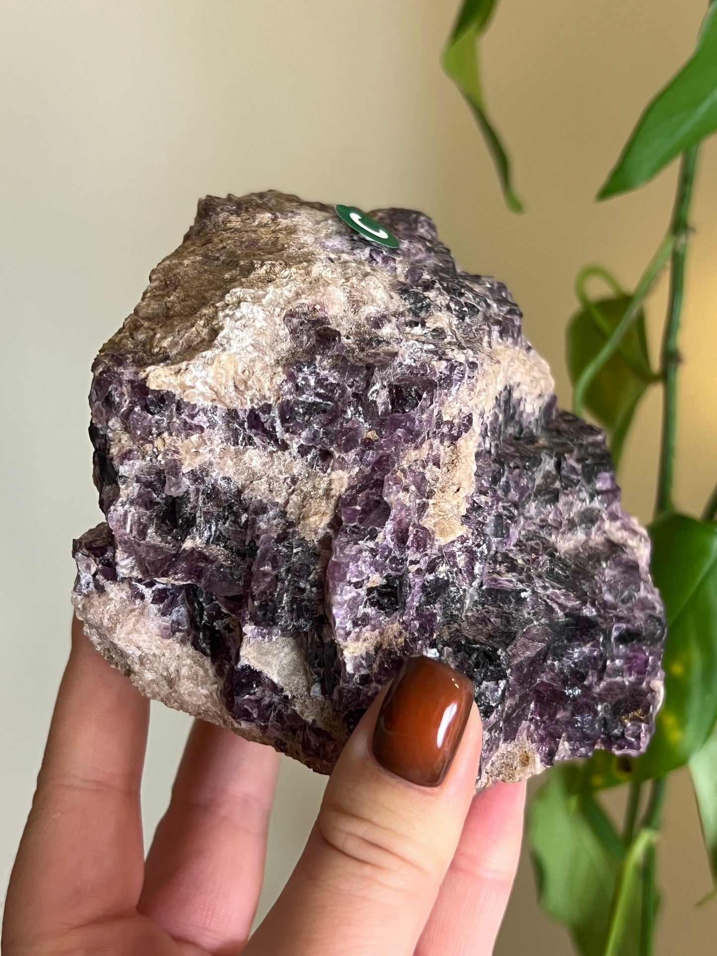 Raw Purple Fluorite From Ontario - C
