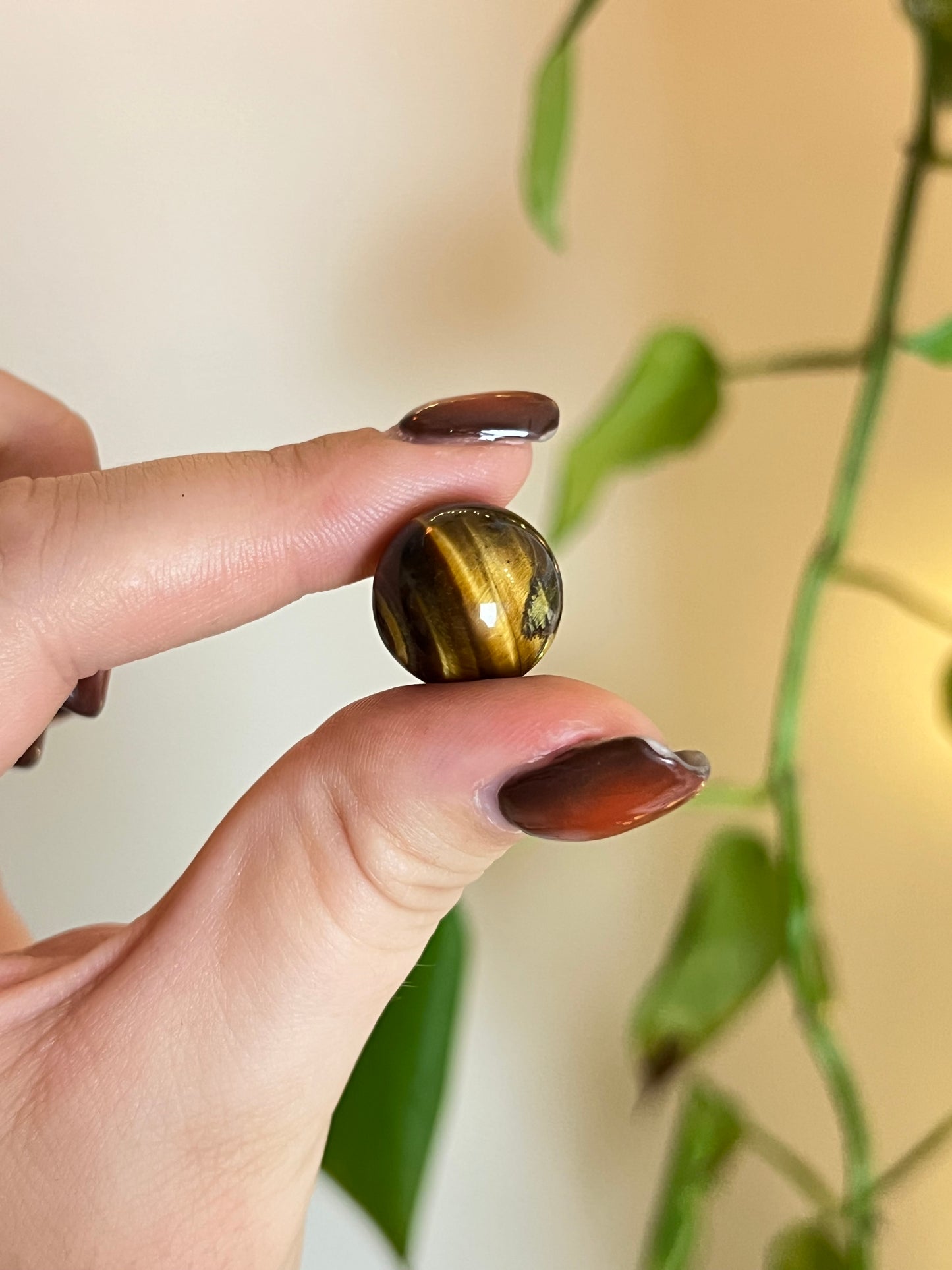 Tigers Eye Mini Sphere
