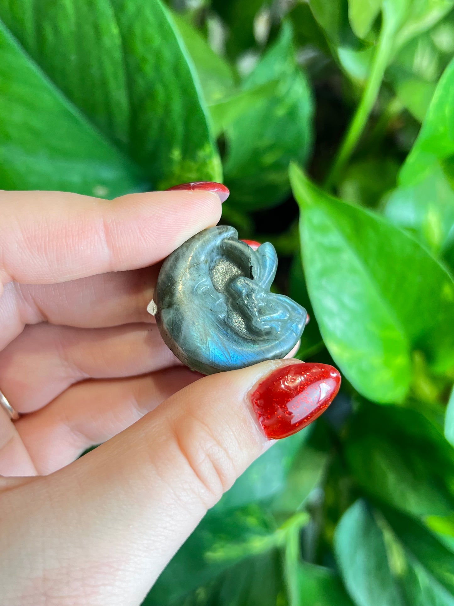 Flashy Labradorite Moon Fairy