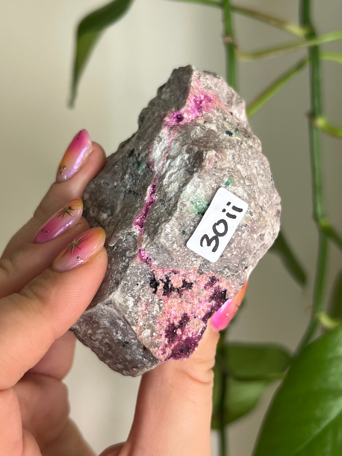 Bright Pink Cobalt Calcite Specimen - ii