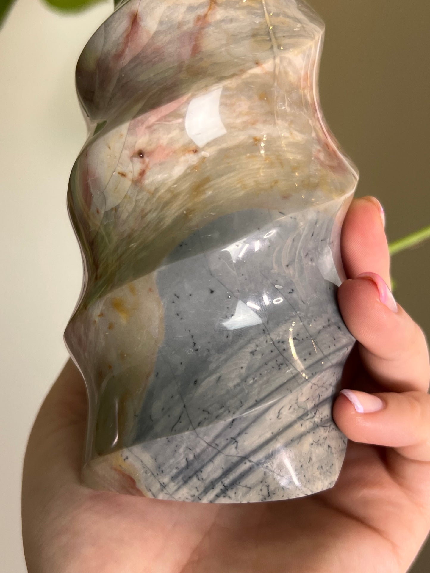 Polychrome Jasper Large Flame