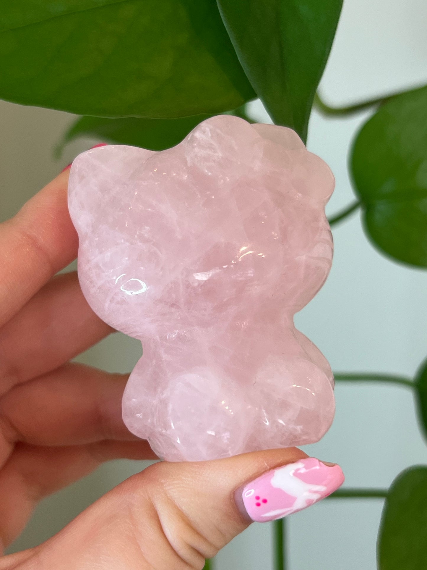 Rose Quartz Hello Kitty