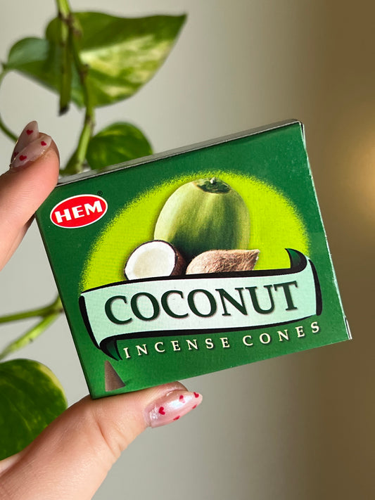 Coconut Incense Cones