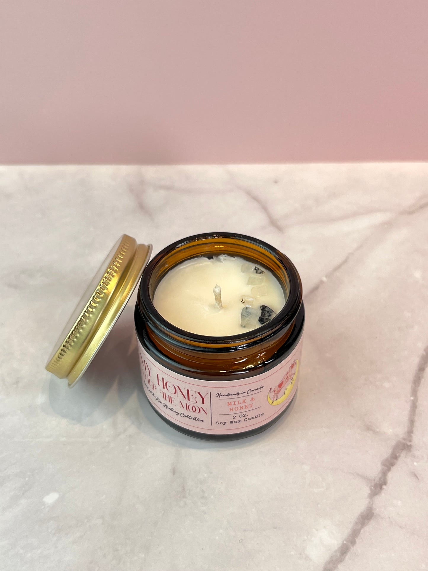 My Honey, Over The Moon Mini Candle | Milk and Honey 🍯