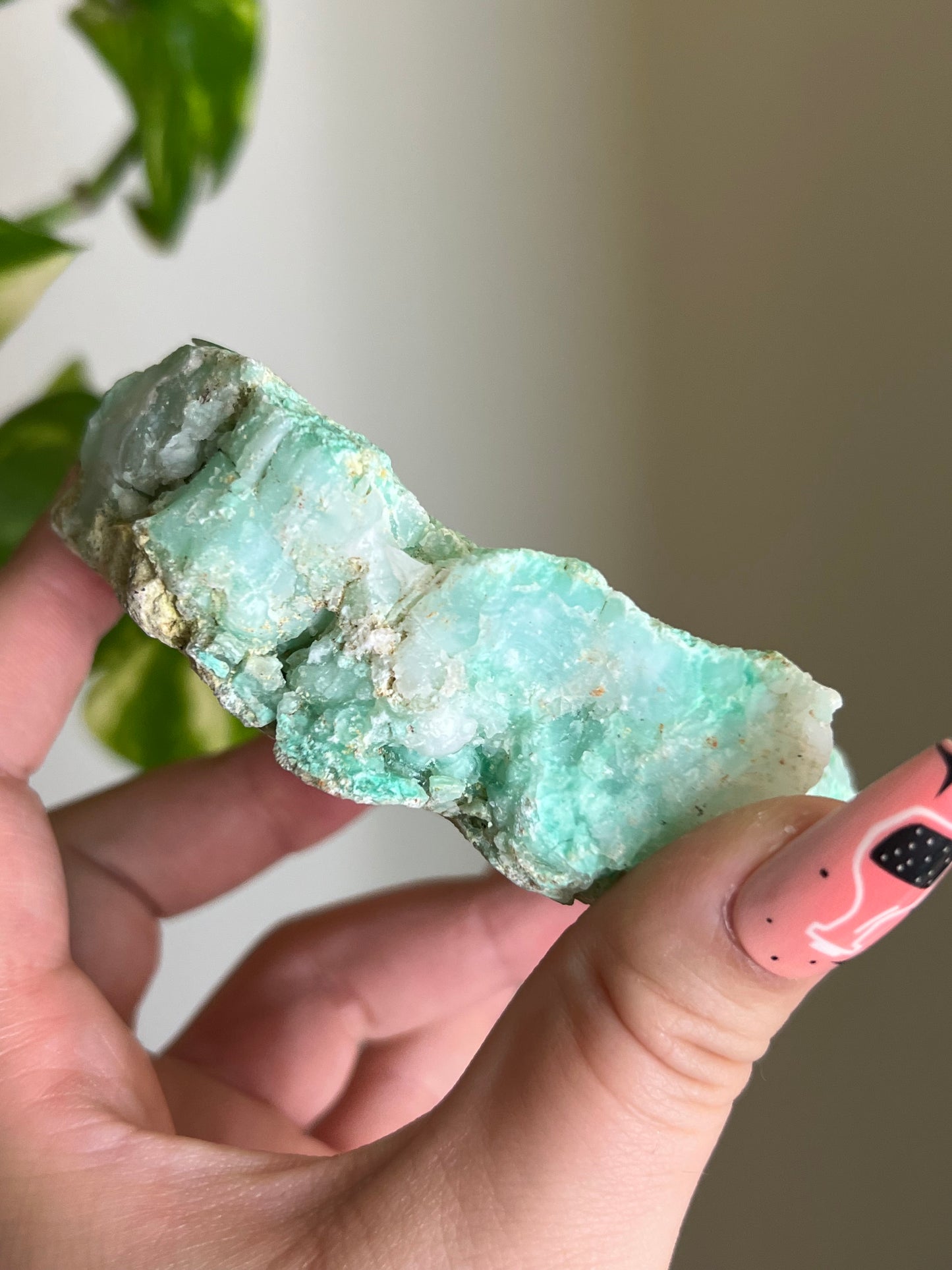 Lime Chrysoprase Raw - Z 🍋‍🟩