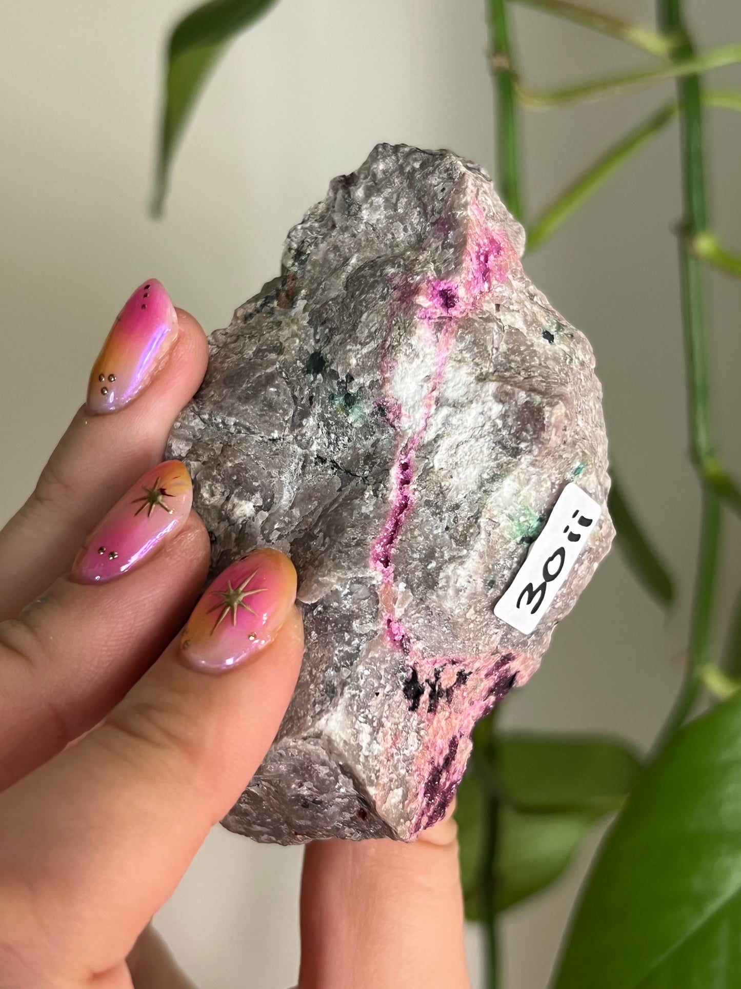 Bright Pink Cobalt Calcite Specimen - ii