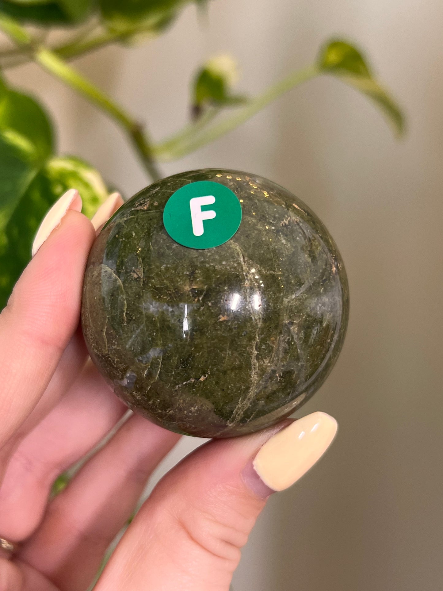 Vesuvianite Sphere - F