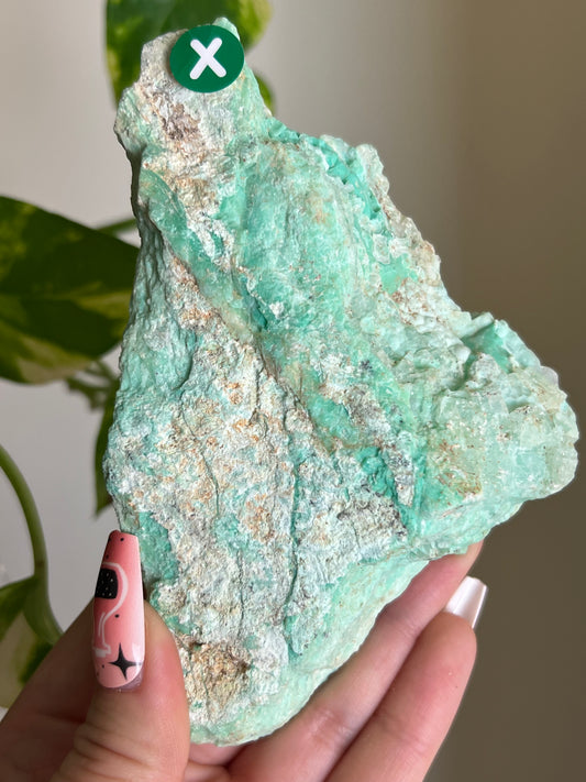 Lime Chrysoprase Raw - X 🍋‍🟩
