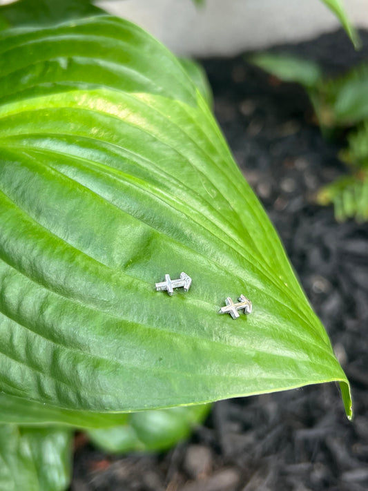 Sagittarius Silver Zodiac Sign Studs ♐️
