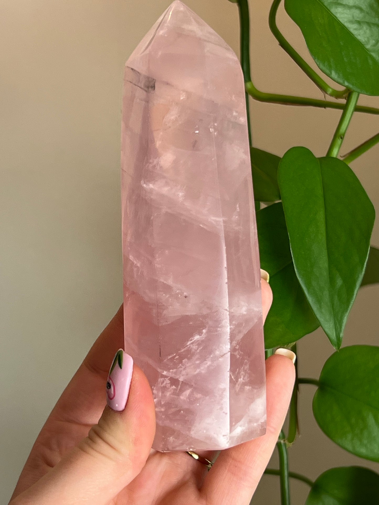 Rose Quartz Large Tower A